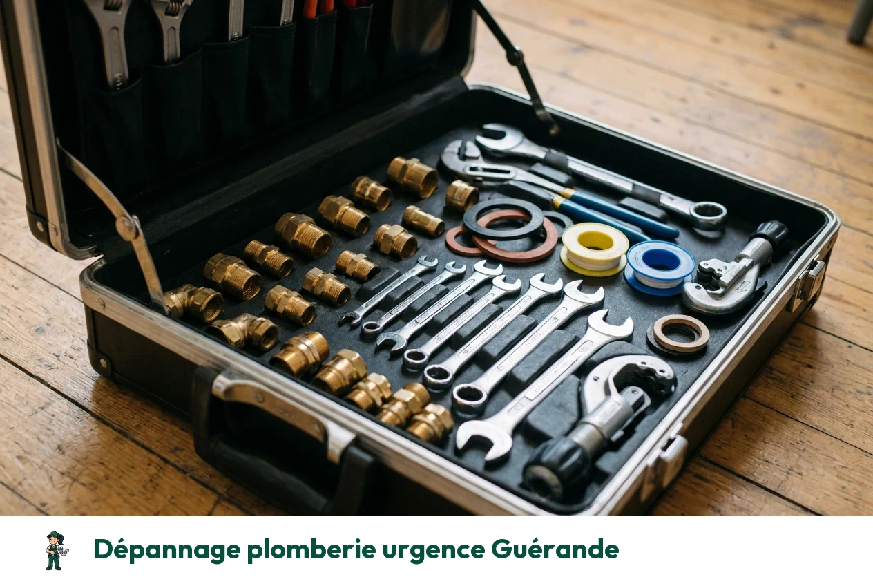 Dépannage plomberie urgence à Guérande