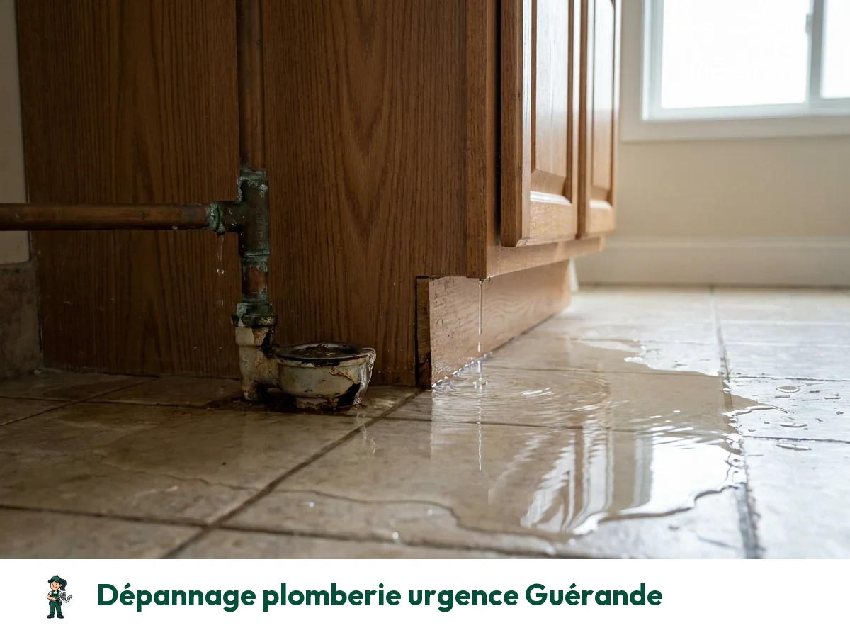 Dépannage plomberie urgence à Guérande