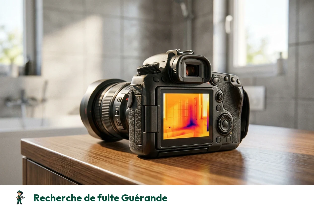 Recherche de fuite à Guérande