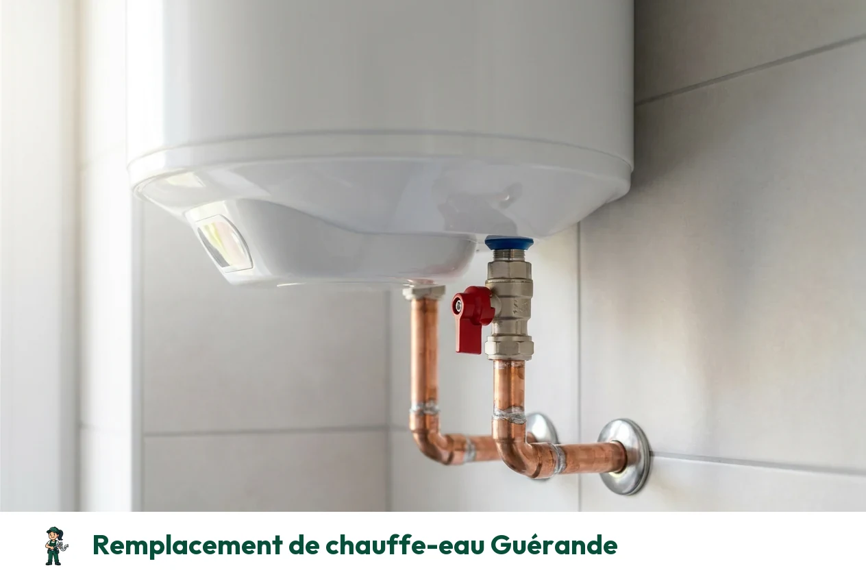 Remplacement de chauffe-eau à Guérande