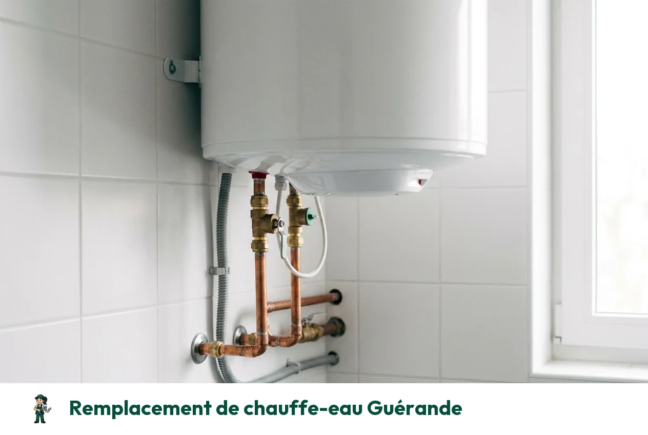 Remplacement de chauffe-eau à Guérande
