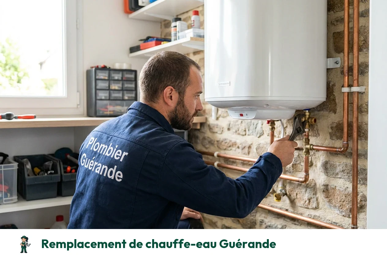 Remplacement de chauffe-eau à Guérande