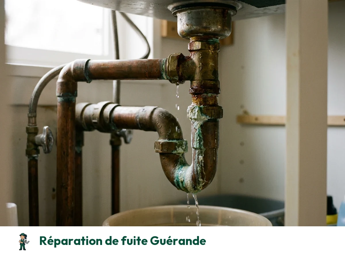 Réparation de fuite à Guérande