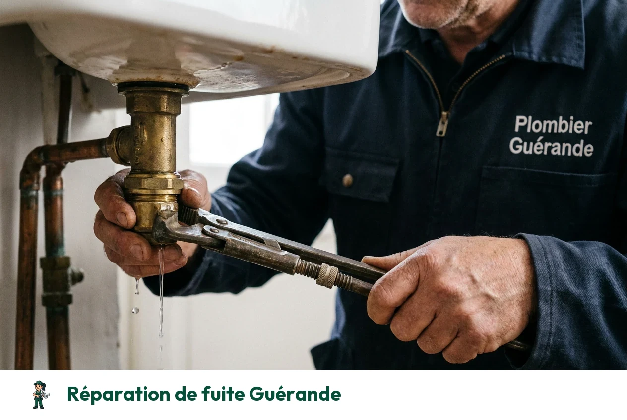 Réparation de fuite à Guérande